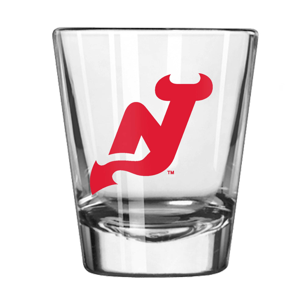 New Jersey Devils 40th Anniversary 2oz Shot Glass - Logo Brands - Flyclothing LLC