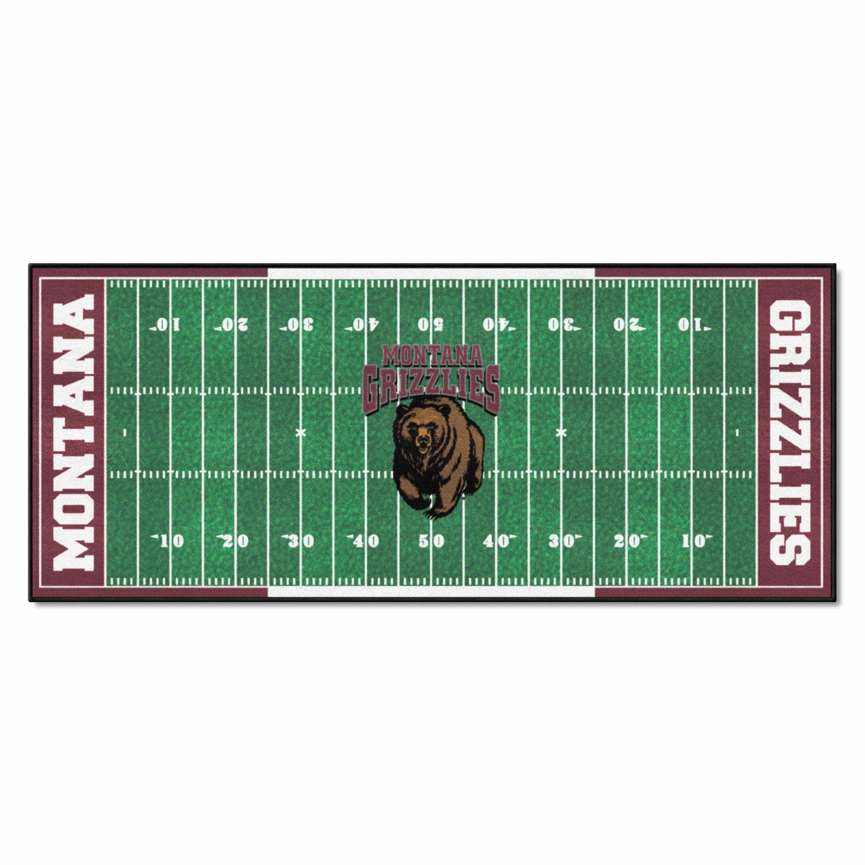 Montana Grizzlies Field Runner Mat - 30in. x 72in. - Montana