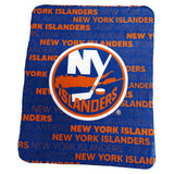 NY Islanders Classic Fleece Throw