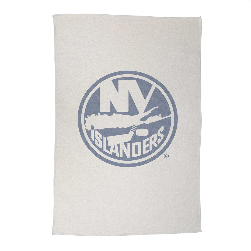 NY Islanders Oversized Logo Sublimated Sweatshirt Blanket - Logo Brands - Flyclothing LLC