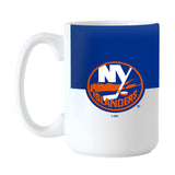 NY Islanders Color Block 15 oz Sublimated Mug - Logo Brands - Flyclothing LLC
