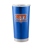 NY Islanders Letterman 20 oz Stainless Tumbler - Logo Brands - Flyclothing LLC