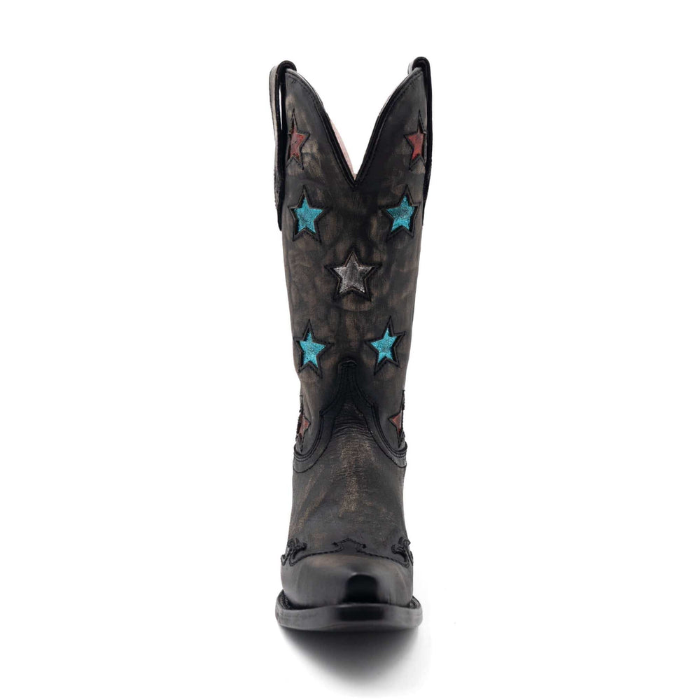 Ferrini Estrella Womens Charcoal Cowboy Boot - Ferrini USA - Flyclothing LLC