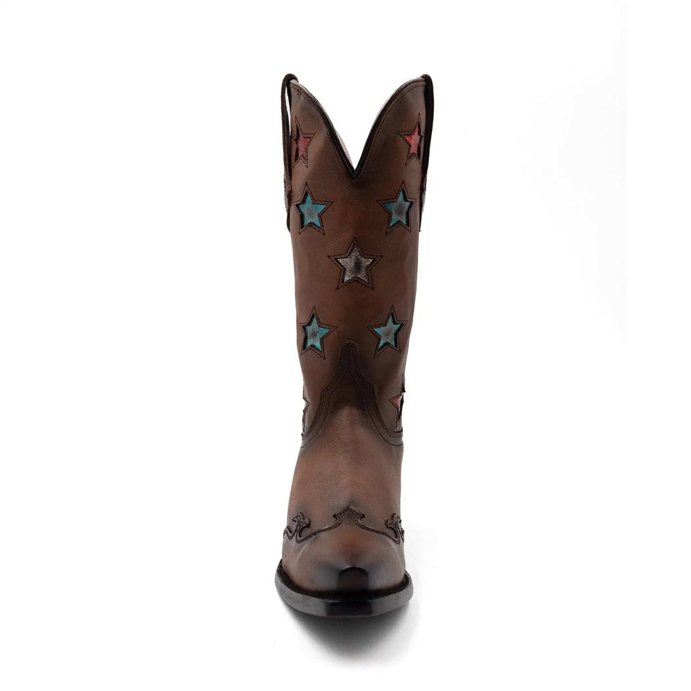 Ferrini Estrella Womens Brandy Cowboy Boot - Ferrini USA - Flyclothing LLC