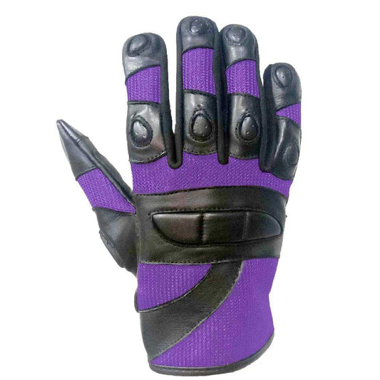 Ladies Full Finger Gloves - XS to 5XL - Unik Just for Bikers - Flyclothing LLC