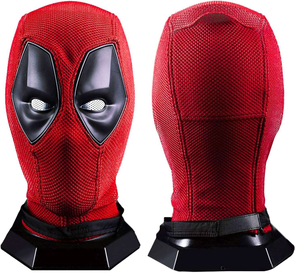 Superhero Wade Wilson Costume Halloween Red Helmet Mask Knitted Deadpool - SHOMICOBOUTIQUE - Flyclothing LLC