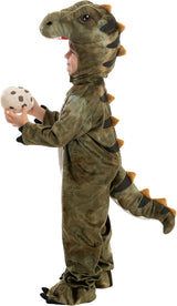 Realistic T-rex Costume Outfit Dinosaur Jumpsuit with Egg for Kids Toddler Halloween Dress-up Party - SHOMICOBOUTIQUE - Flyclothing LLC