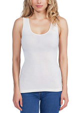 EGi Luxury Merino Wool Silk Wide Strap Tank Top. Proudly Made in Italy (141)