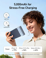 Anker Nano Power Bank (22.5W, Built-In USB-C Connector) - Anker - Flyclothing LLC