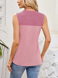 Textured Round Neck Tank - Trendsi - Flyclothing LLC