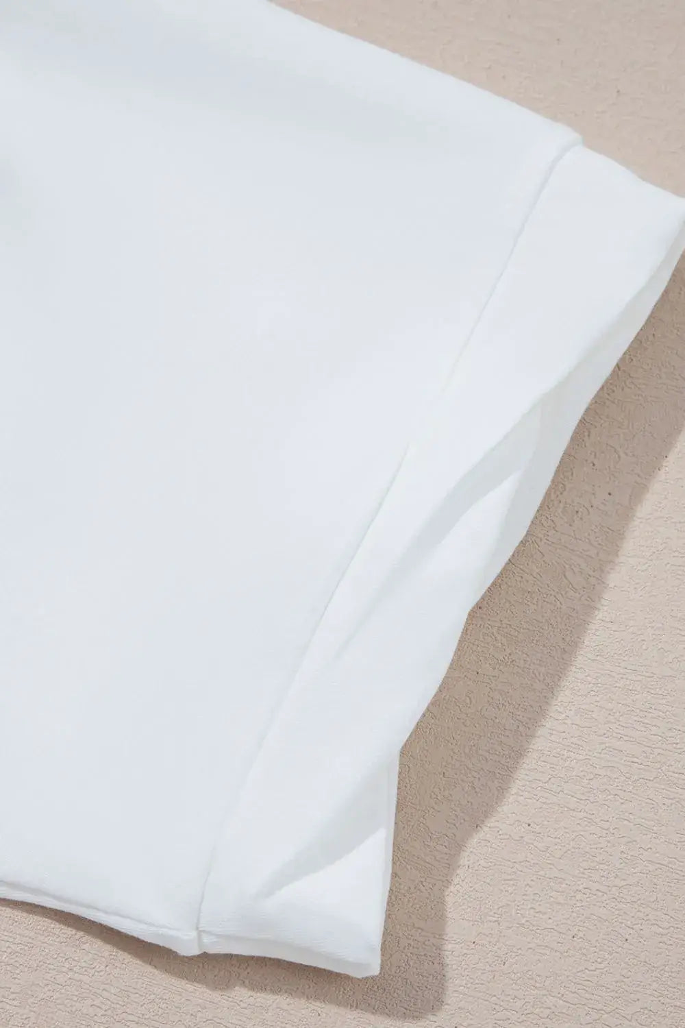Loose Half Sleeve Hi Low Hem T Shirt - Trendsi - Flyclothing LLC