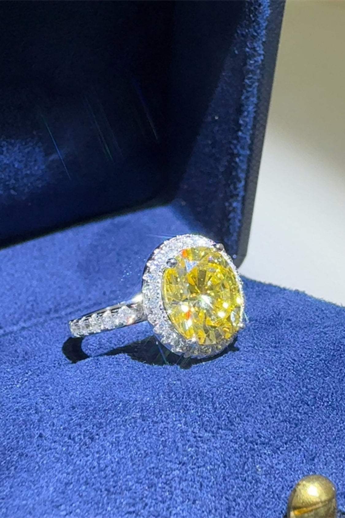 3 Carat Moissanite 925 Sterling Silver Ring - Trendsi - Flyclothing LLC