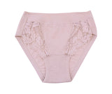 EGI Luxury Modal Women's Lace-Trimmed Briefs Panties. Proudly Made in Italy.(714)