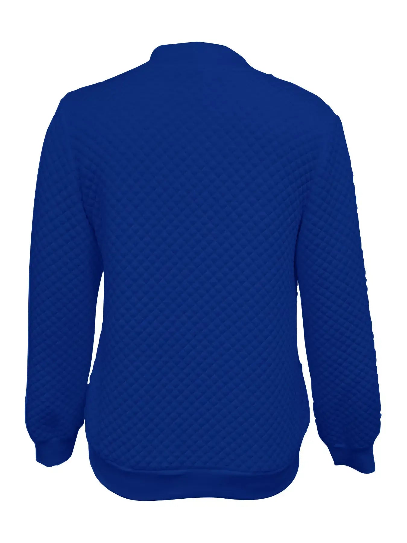 Textured Zip Up Long Sleeve Jacket - Trendsi - Flyclothing LLC