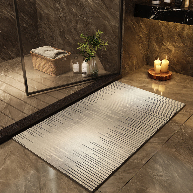 Printed Quick-drying Water-absorbent Bathroom Floor Mat