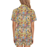Baha Ranch Vintage Rodeo Poster Women's Western Pajama Set