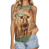Baha Ranch Lonely Bull Western Tank Top - Baha Ranch Western Wear - Flyclothing LLC