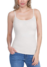 EGi Luxury Wool Silk Camisole Spaghetti Straps Top. Proudly Made in Italy (140) - tittimitti - Flyclothing LLC