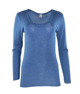 MaRe Luxury Merino Wool Blend Long Sleeve T-Shirt. Proudly Made in Italy. - tittimitti - Flyclothing LLC