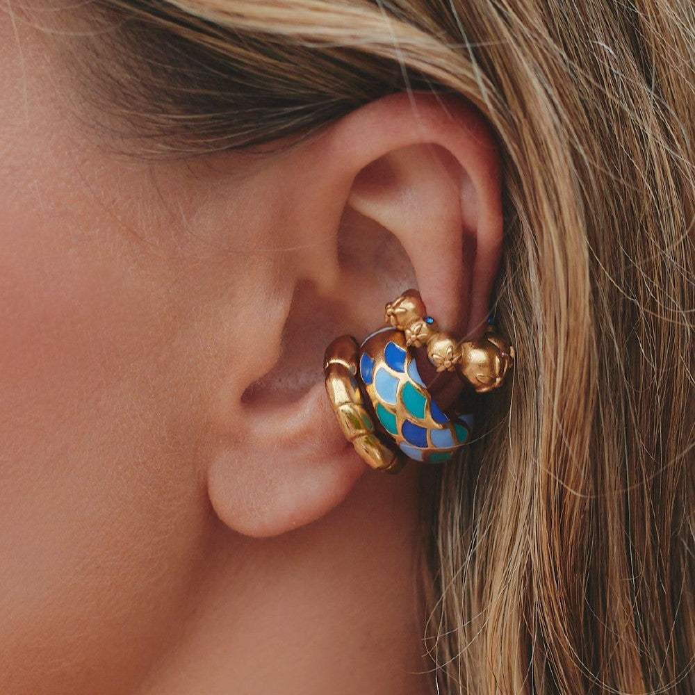 Fashionable Stainless Steel Ear Cuff Earrings - My Store - Flyclothing LLC
