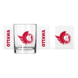 Ottawa Senators 14oz Gameday Rocks Glass