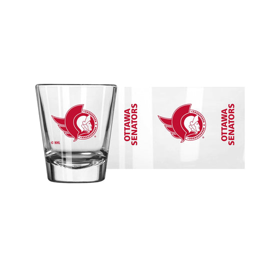Ottawa Senators 2oz Gameday Shot Glass - Logo Brands - Flyclothing LLC