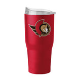 Ottawa Senators 30oz Flipside Powder Coat Tumbler - Logo Brands - Flyclothing LLC