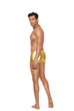 Elegant Moments Gold Men's Gold Lame' Boxer Brief 82193