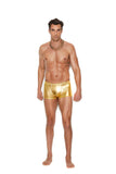 Elegant Moments Gold Men's Gold Lame' Boxer Brief 82193