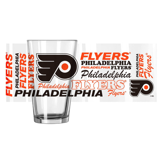 Philadelphia Flyers 16oz Spirit Pint Glass - Logo Brands - Flyclothing LLC
