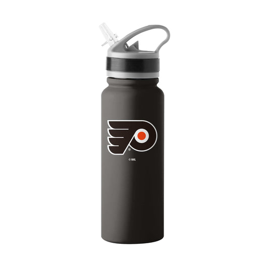 Philadelphia Flyers Logo 25oz Stainless Single Wall Flip Top Bottle - Logo Brands - Flyclothing LLC