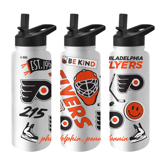 Philadelphia Flyers 34oz Native Quencher Bottle - Logo Brands - Flyclothing LLC