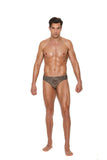 Elegant Moments Animal Men's Thong Back Brief 82205