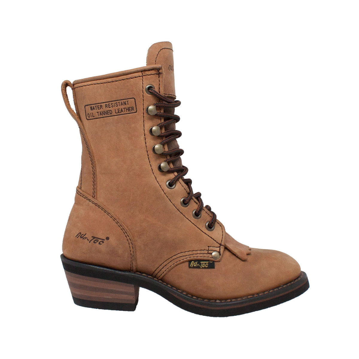 AdTec Women's 8 Inch Packer Boot Brown - Adtec - Flyclothing LLC