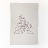 Arizona Coyotes Oversized Logo Sublimated Sweatshirt Blanket - Logo Brands - Flyclothing LLC