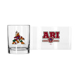 Phoenix Coyotes 14oz Letterman Rocks Glass - Logo Brands - Flyclothing LLC
