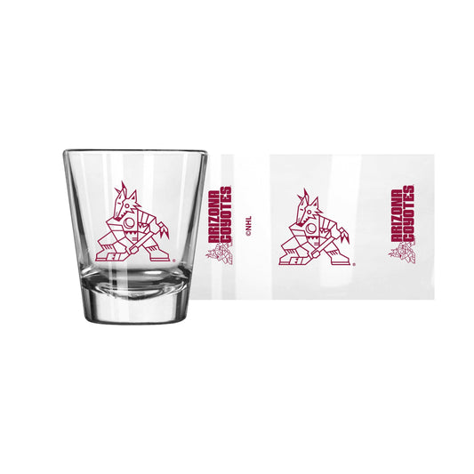Arizona Coyotes 2oz Gameday Shot Glass - Logo Brands - Flyclothing LLC