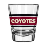 Arizona Coyotes 2oz Stripe Shot Glass - Logo Brands - Flyclothing LLC