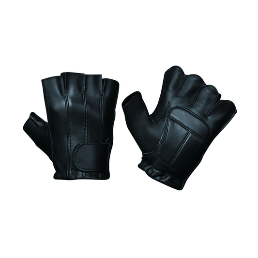 8235.00 - Mens Fingerless Leather Gloves