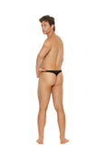 Elegant Moments Black Men's Micro Mini Thong 82389