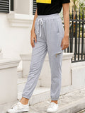 Perfee Drawstring Joggers with Pockets - Trendsi