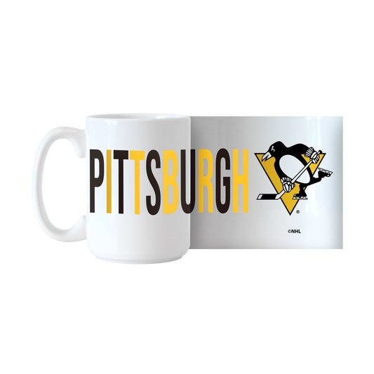 Pittsburgh Penguins 15oz Overtime Sublimated Mug - Logo Brands - Flyclothing LLC