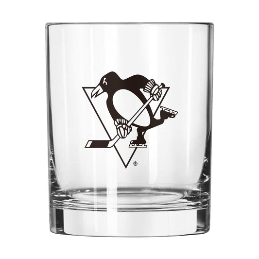 Pittsburgh Penguins 14oz Gameday Rocks Glass - Logo Brands - Flyclothing LLC