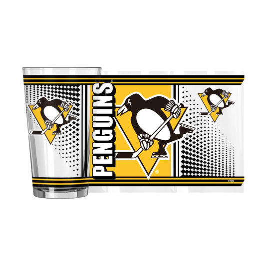 Pittsburgh Penguins 16oz Hero Pint Glass - Logo Brands - Flyclothing LLC