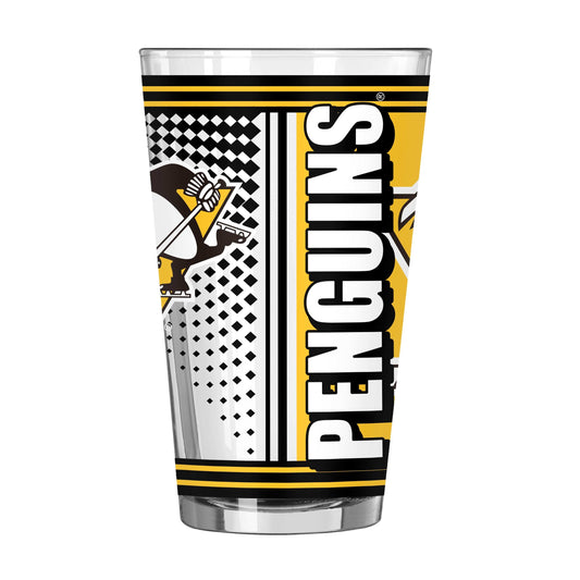 Pittsburgh Penguins 16oz Hero Pint Glass - Logo Brands - Flyclothing LLC