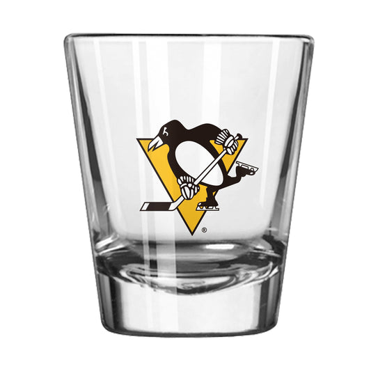 Pittsburgh Penguins 2oz Letterman Shot Glass - Logo Brands - Flyclothing LLC
