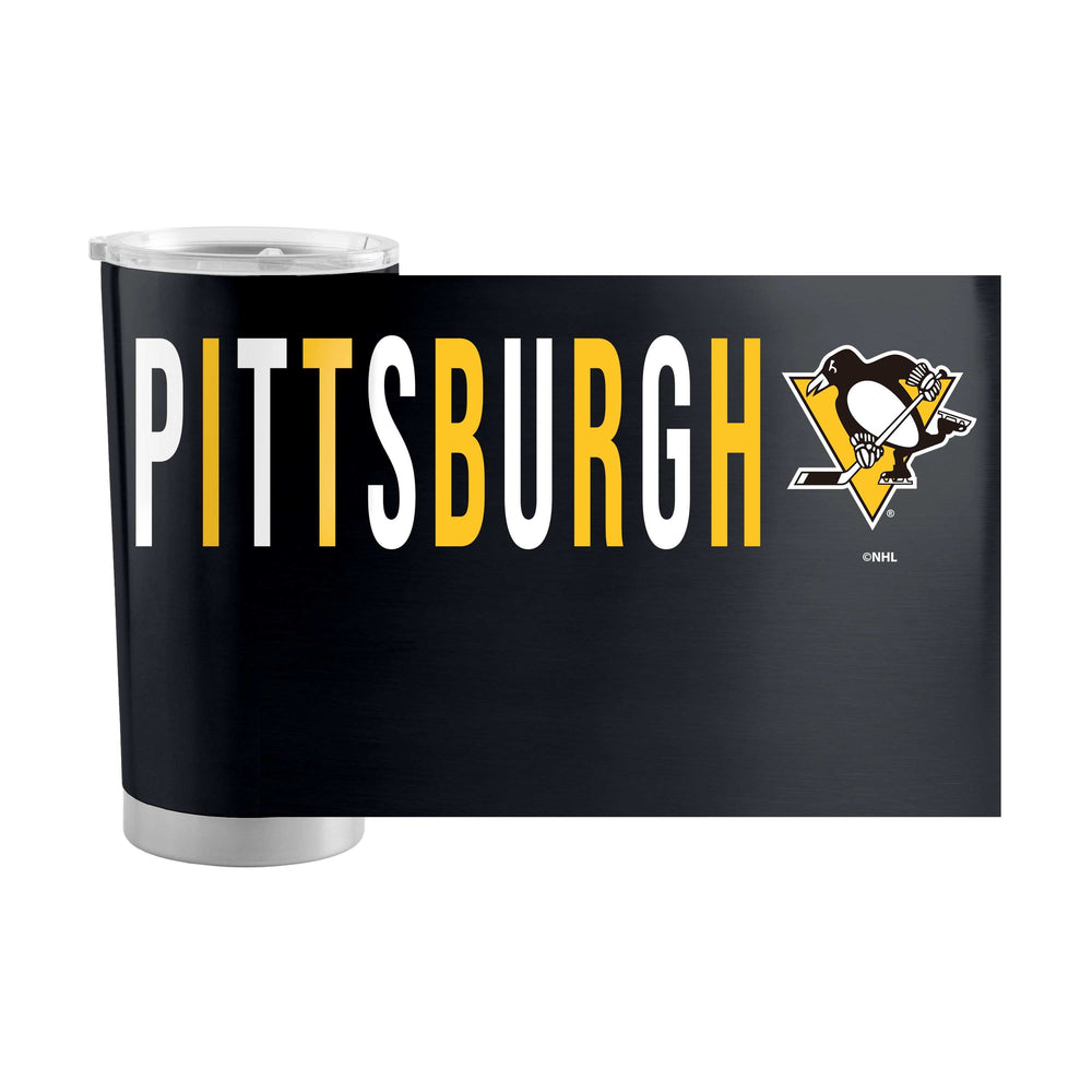 Pittsburgh Penguins Overtime 20oz Stainless Tumbler - Logo Brands - Flyclothing LLC