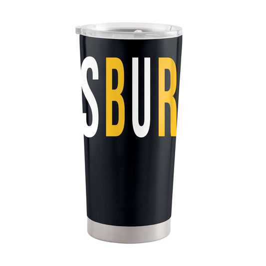 Pittsburgh Penguins Overtime 20oz Stainless Tumbler - Logo Brands - Flyclothing LLC