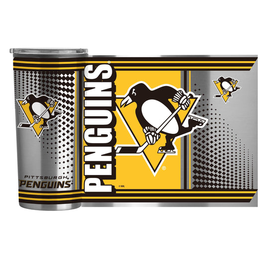 Pittsburgh Penguins 20oz Hero Fusion Tumbler - Logo Brands - Flyclothing LLC