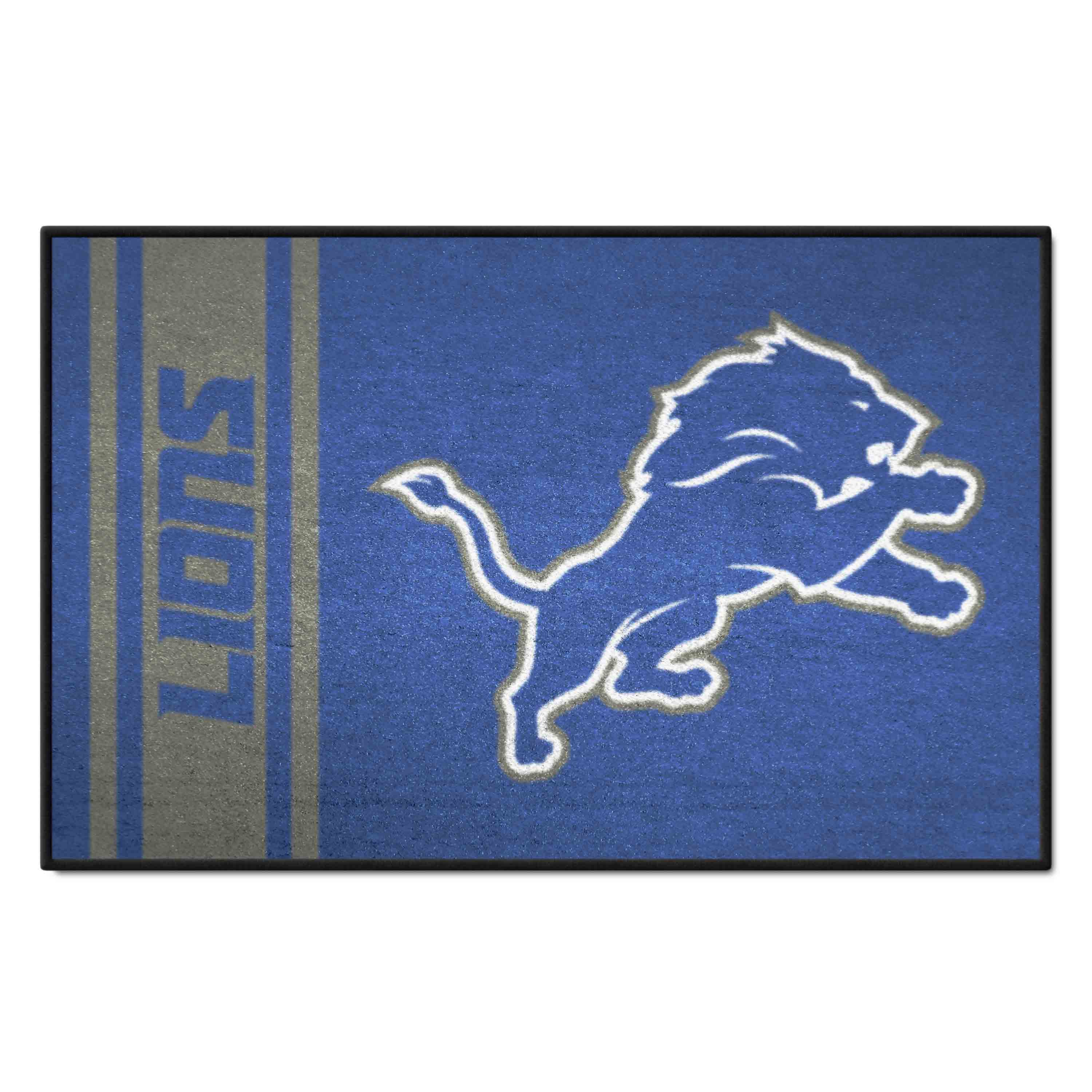 Detroit Lions Starter Mat Accent Rug Uniform Style - 19in. x 30in. - Detroit Lions